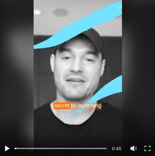 Screenshot of Nathan Latka video on conten marketing.