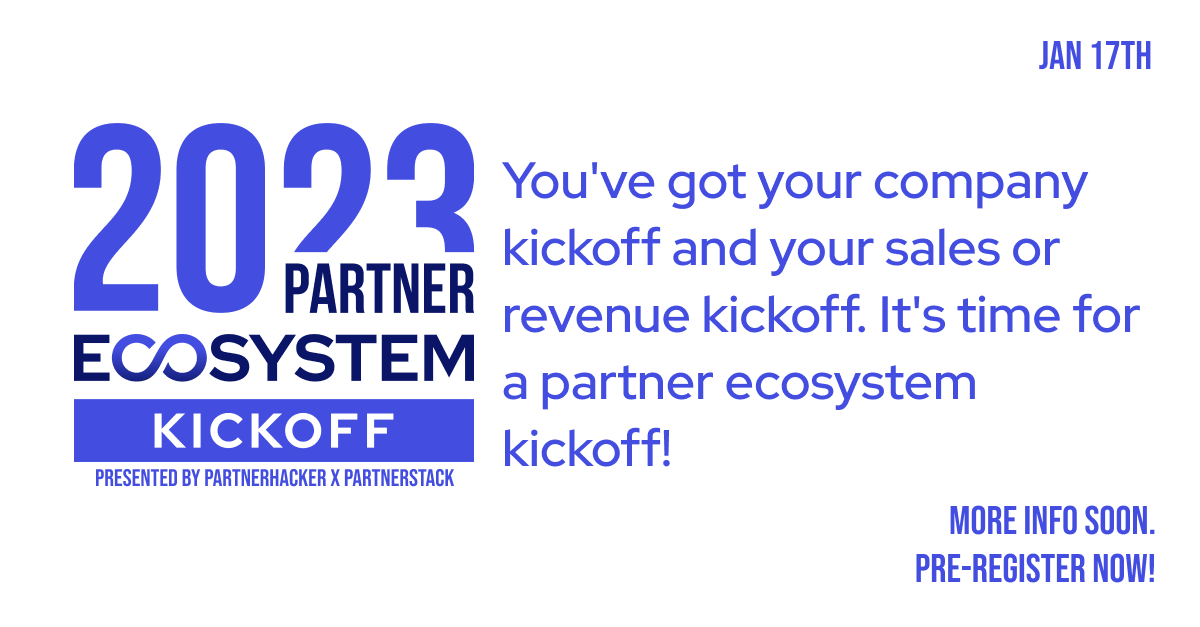 Partner ecosystem kickoff invite image