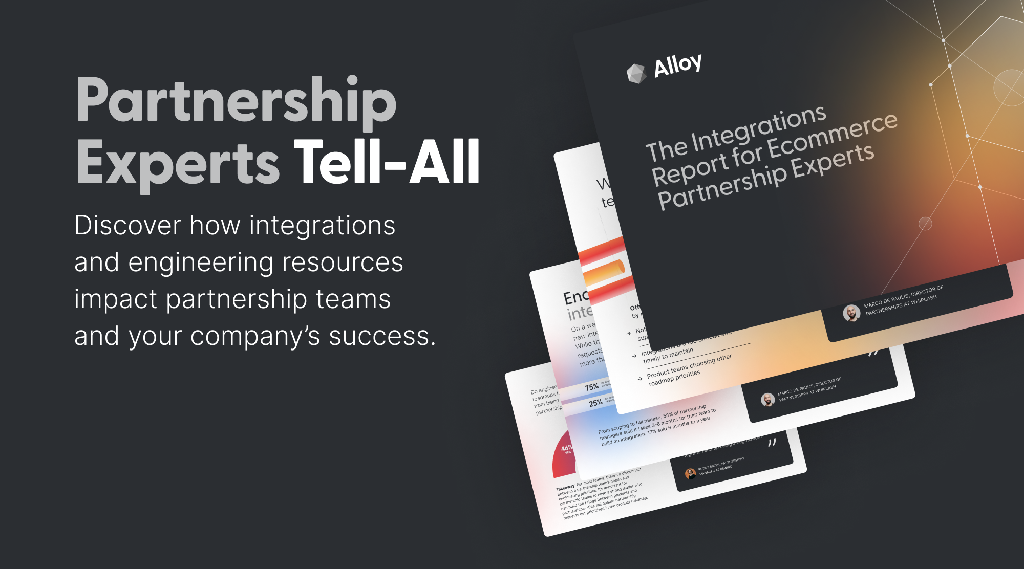 Partnership experts tell-all in th Alloy integrations report