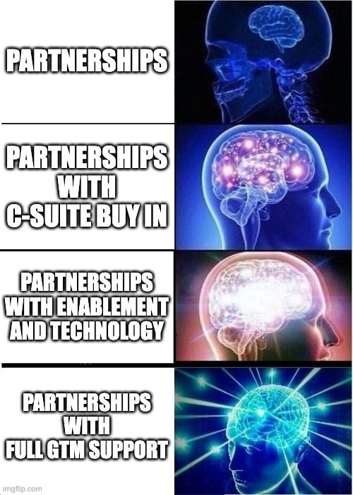Partnership meme.
