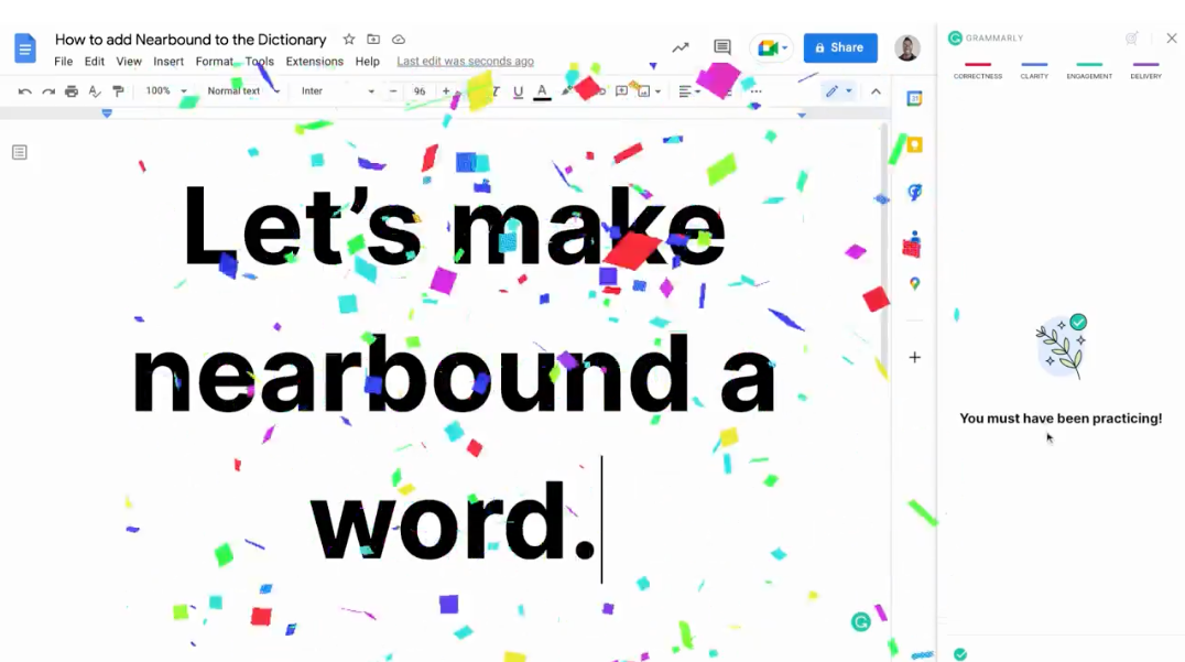 Make nearbound a word