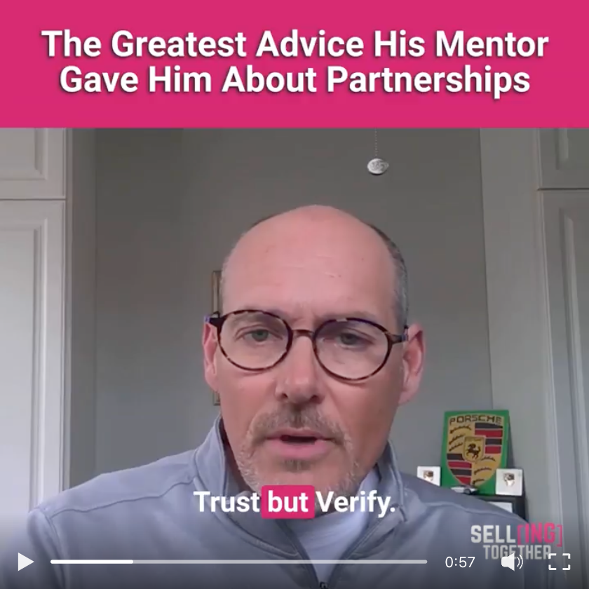John Jankowski, explained the best advice his mentor ever gave him: Trust, but verify.